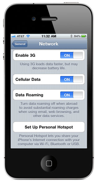Iphone 4 Hotspot Unlimited Data Plan