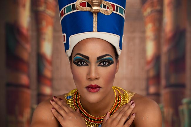 The Making Of My Queen Nefertari Egyptian Themed Shoot Terry White