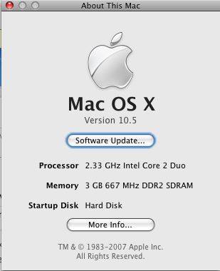 clean install mac os x 10.4.10