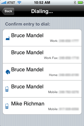 Here I said "Bruce Mandel"