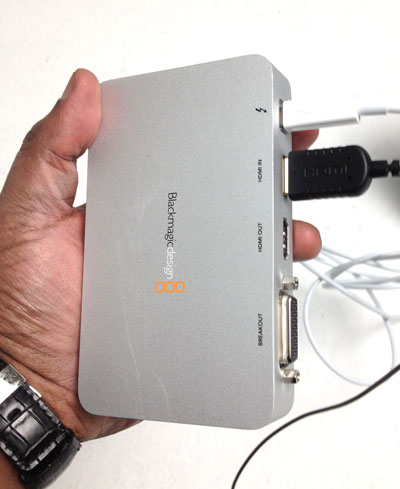 Review: BlackMagic Intensity Extreme Thunderbolt HD Capture Device 