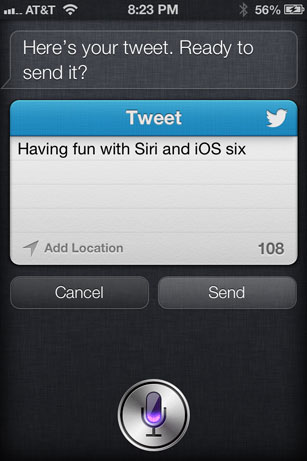 siri ios 6