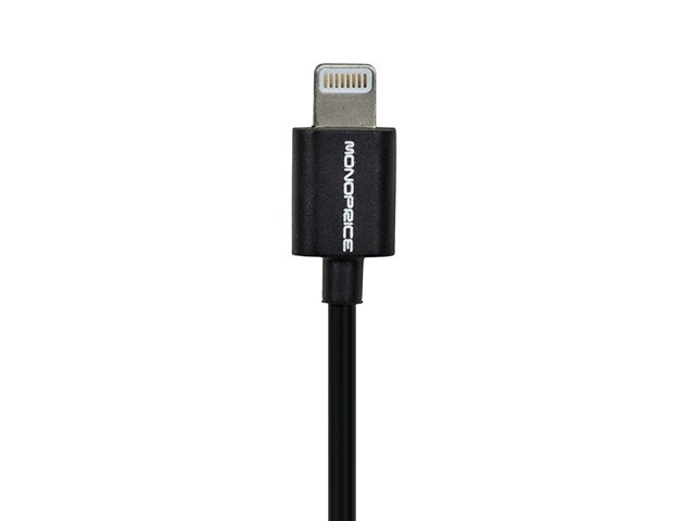 Short USB A lightning cable