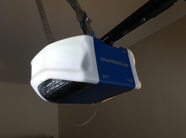 How To Reset Chamberlain Garage Door Opener Wifi - Chamberlain Wifi Smartphone Garage Door Opener 650x483