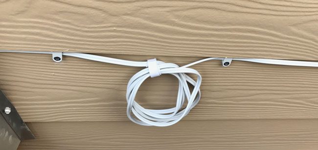 nest outdoor camera cord