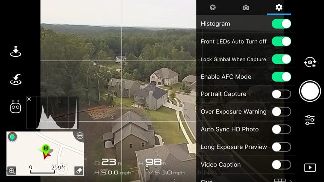 dji mavic pro best settings