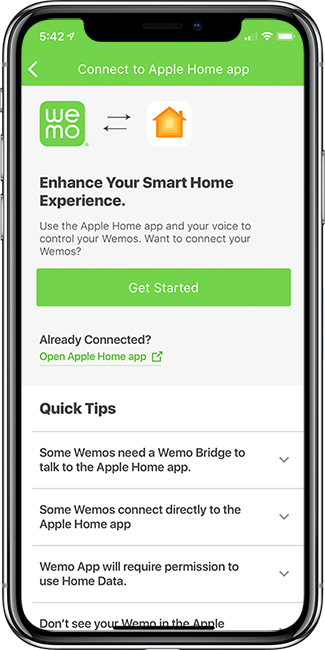 Connecting wemo to google 2024 home