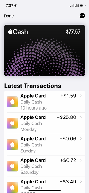 Apple Card - 1 Month Later - Terry White's Tech Blog