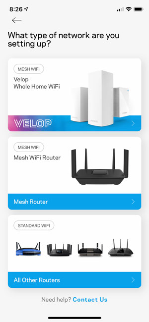 Linksys Velop App