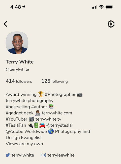 Terry White Clubhouse Profile