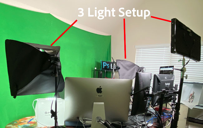 3 Light Setup