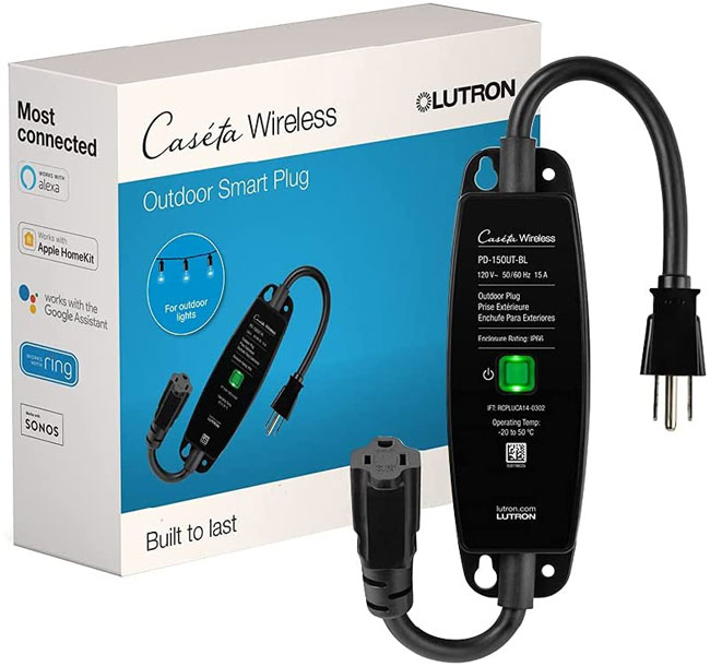 Lutron Caseta Outdoor Smart Plug