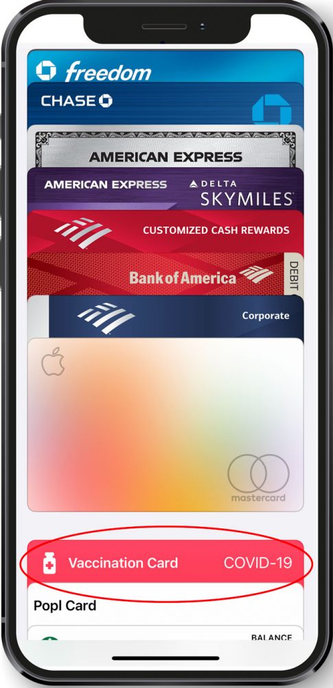 Application Apple Wallet