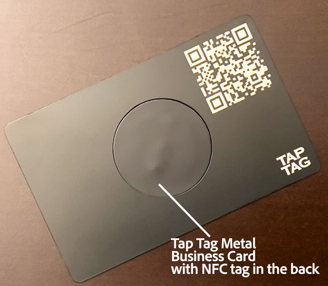 QR Codes Vs NFC Tags On Metal Business Cards - Metal Business Cards, My  Metal Business Card